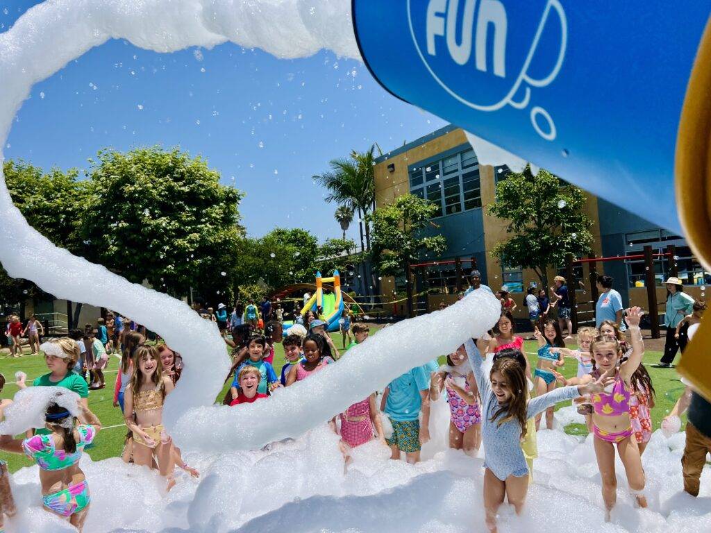Epic Summer Camp Foam Party